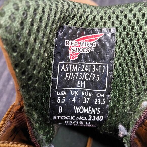 Red Wings Women 5 Inch Waterproof Hard Toe Boots - Picture 5 of 9